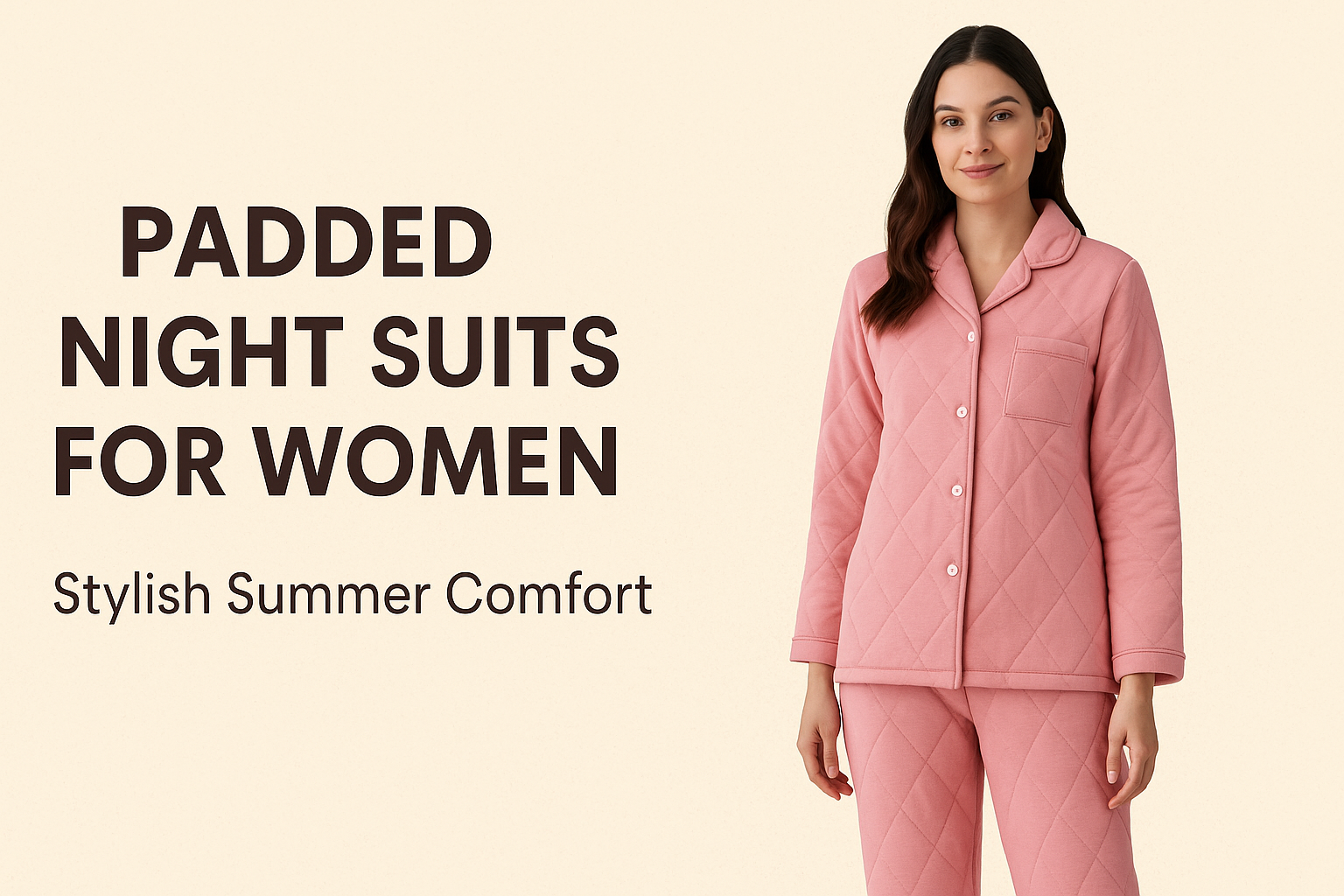 Padded Night Suits for Women: Stylish Summer Comfort