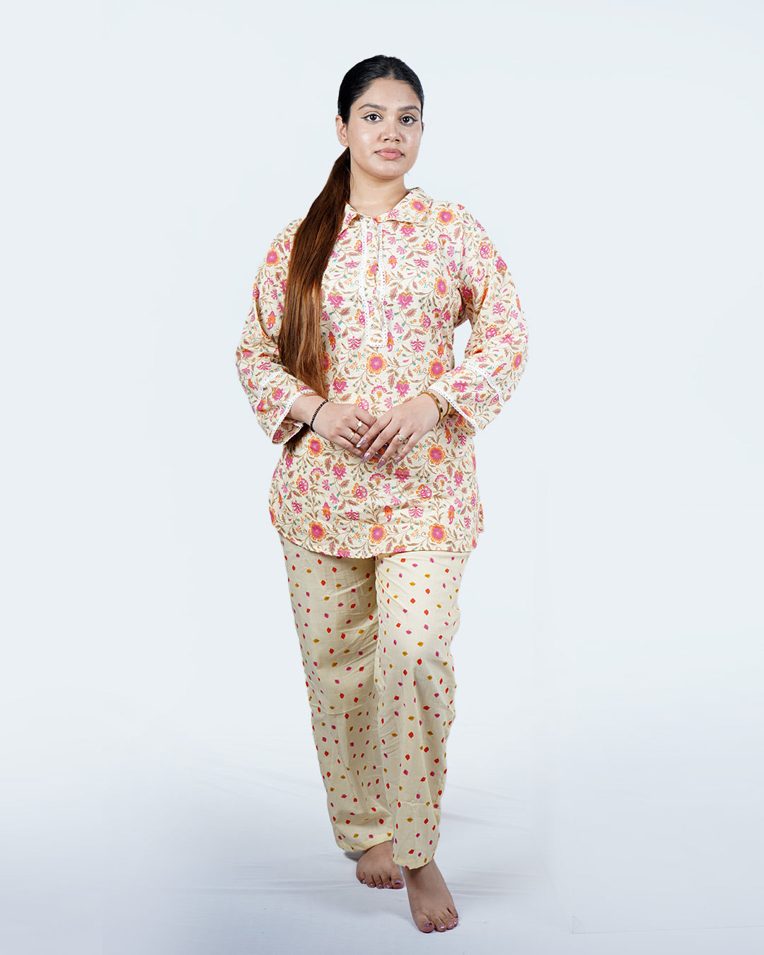 Jaipur Bloom CO-ORD Set - Set of 2 | All-Day Everywhere