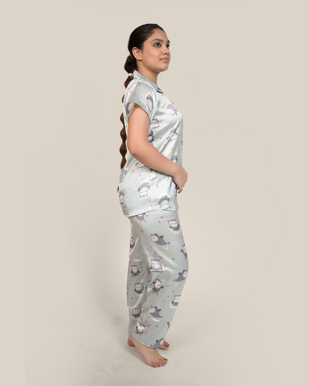 Cute Pingu Japanese Satin PJ set - Set of 2