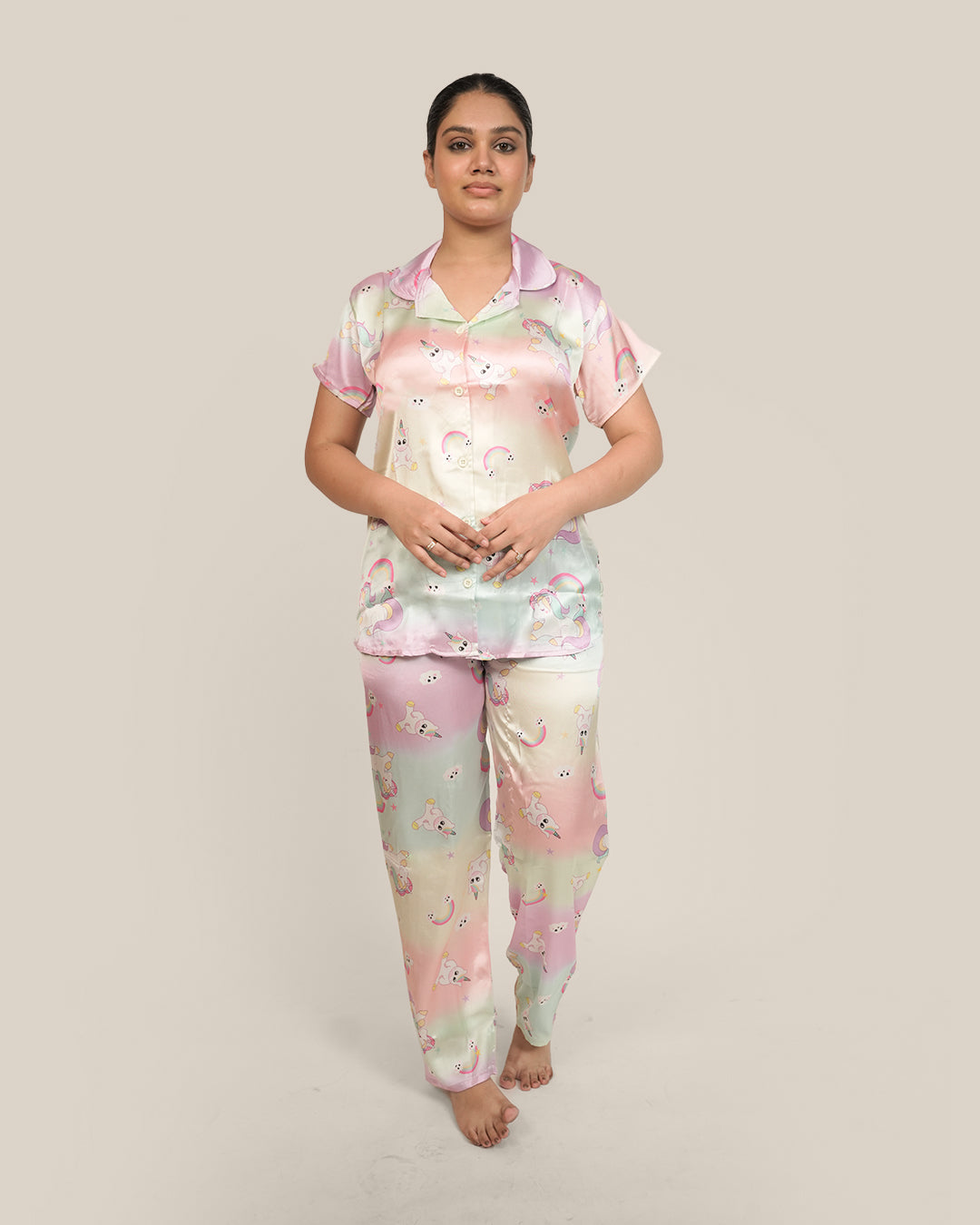 Sweet Dreams Japanese Satin PJ set - Set of 2