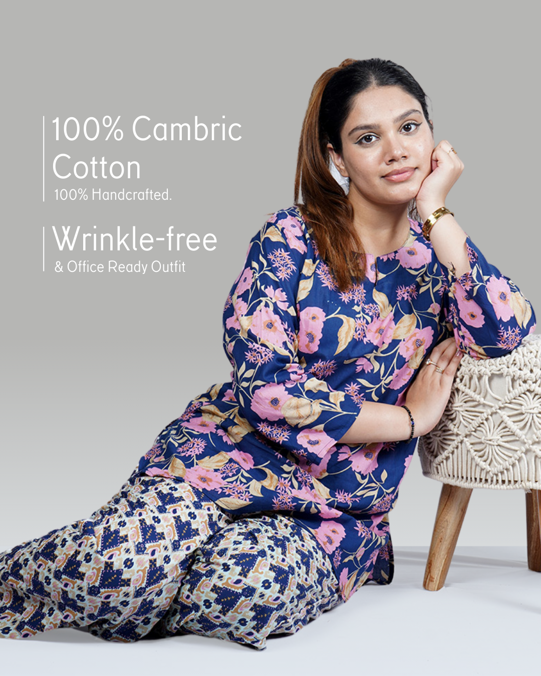 Sharvani Cotton CO-ORD Set – Set of 2 | All-Day Everywhere