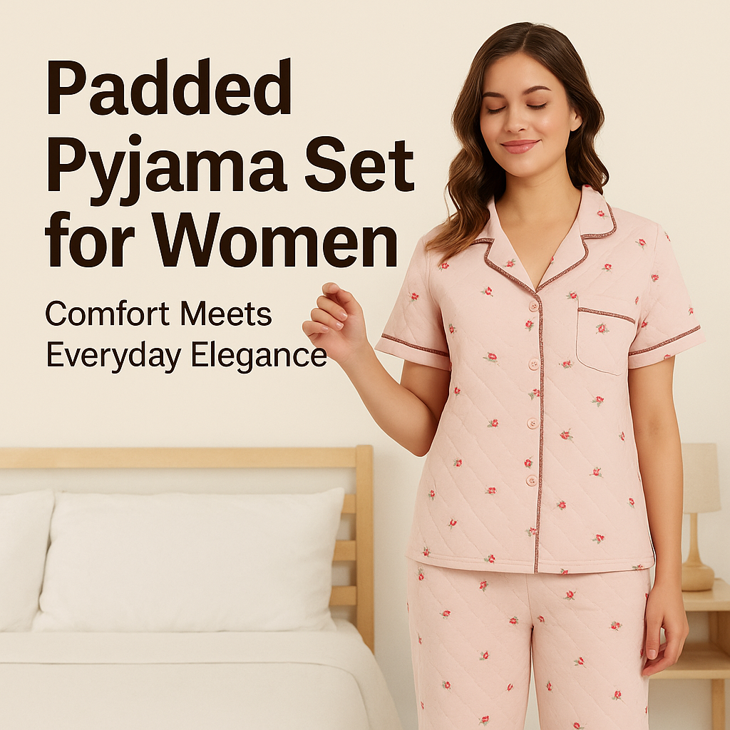 Padded Pyjama Set Women: Comfort Meets Everyday Elegance