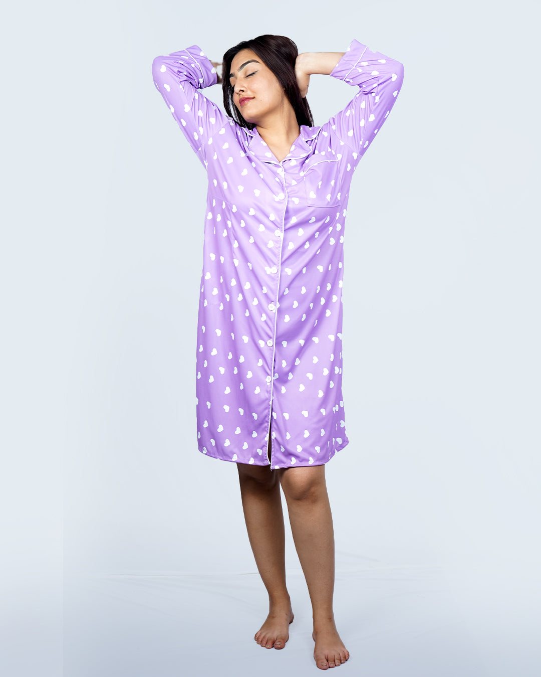Lavender Crush NightTee – Set of 1 | Night time Essentials