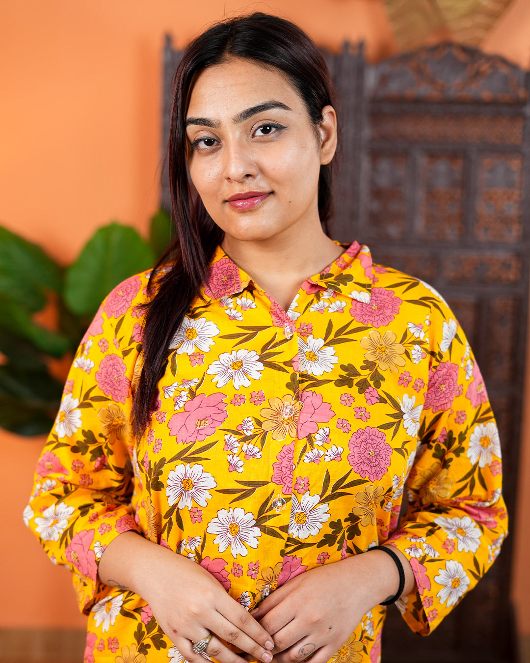 Haldi Gul Cotton CO-ORD Set – Set of 2 | All-Day Everywhere