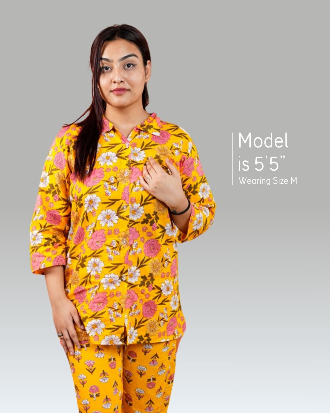 Haldi Gul Cotton CO-ORD Set – Set of 2 | All-Day Everywhere