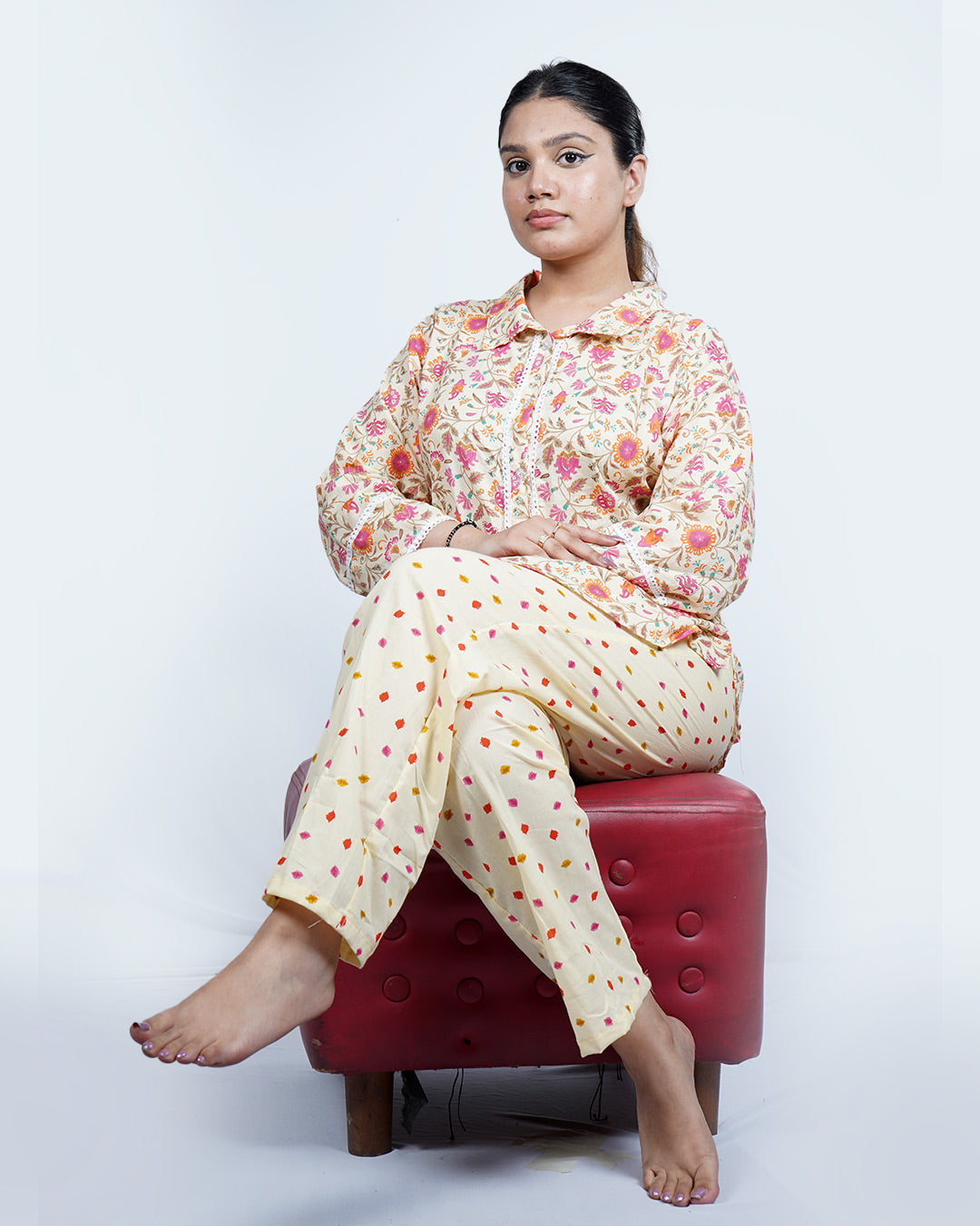 Jaipur Bloom CO-ORD Set - Set of 2 | All-Day Everywhere