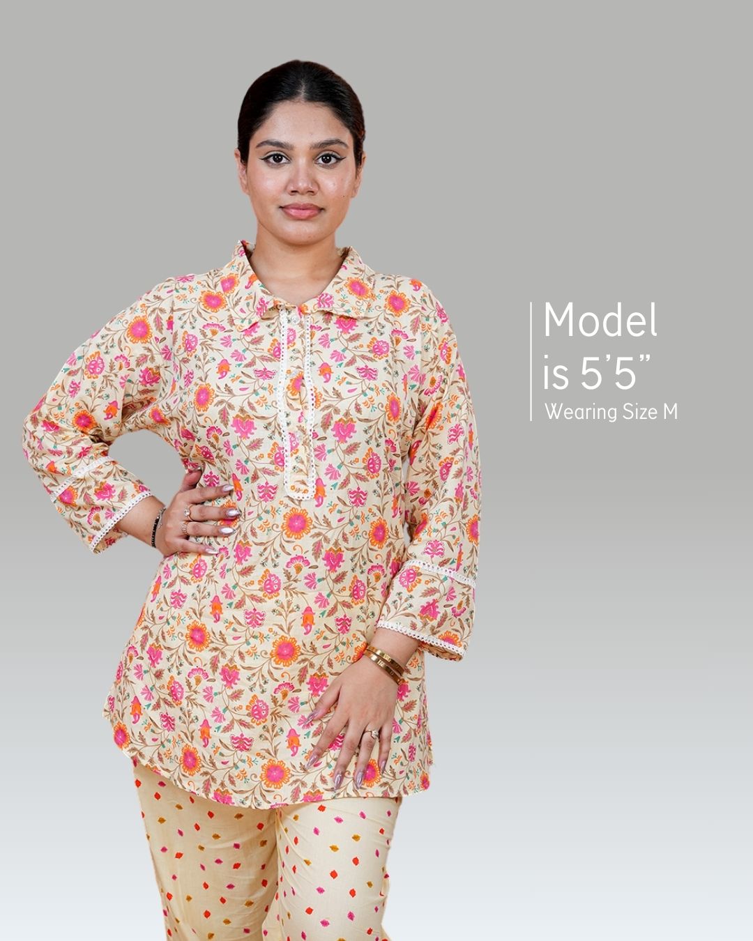 Jaipur Bloom CO-ORD Set - Set of 2 | All-Day Everywhere