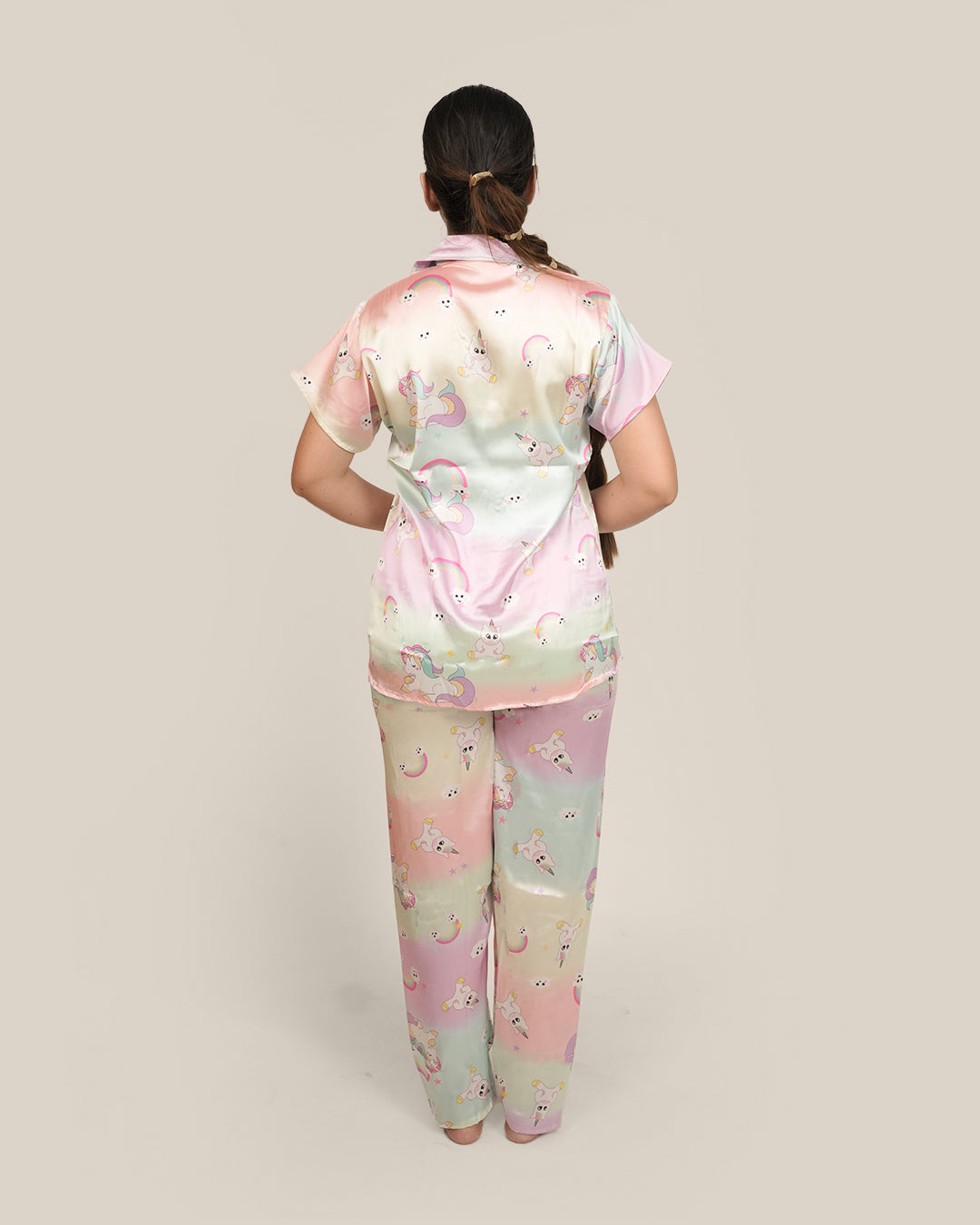 Sweet Dreams Japanese Satin PJ set - Set of 2