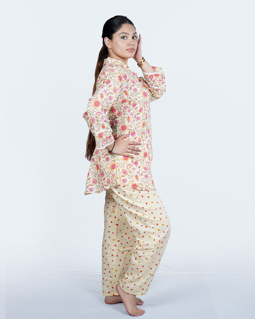 Jaipur Bloom CO-ORD Set - Set of 2 | All-Day Everywhere