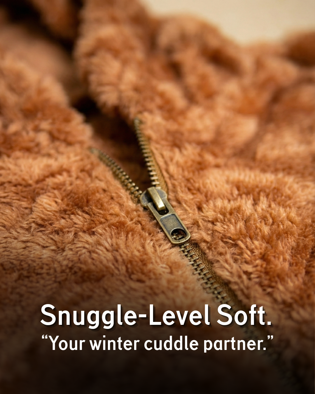 CozyBear Hoodie Nightsuit Chocolate - Premium Plush Night Suit