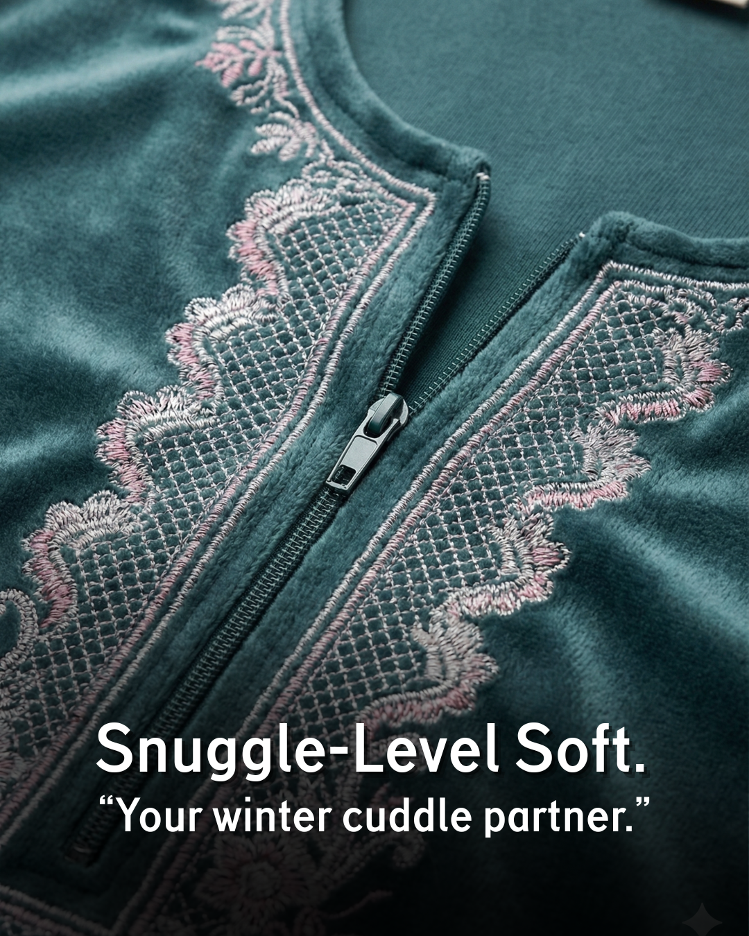 Velure Bliss Kurti Set – Royal Green