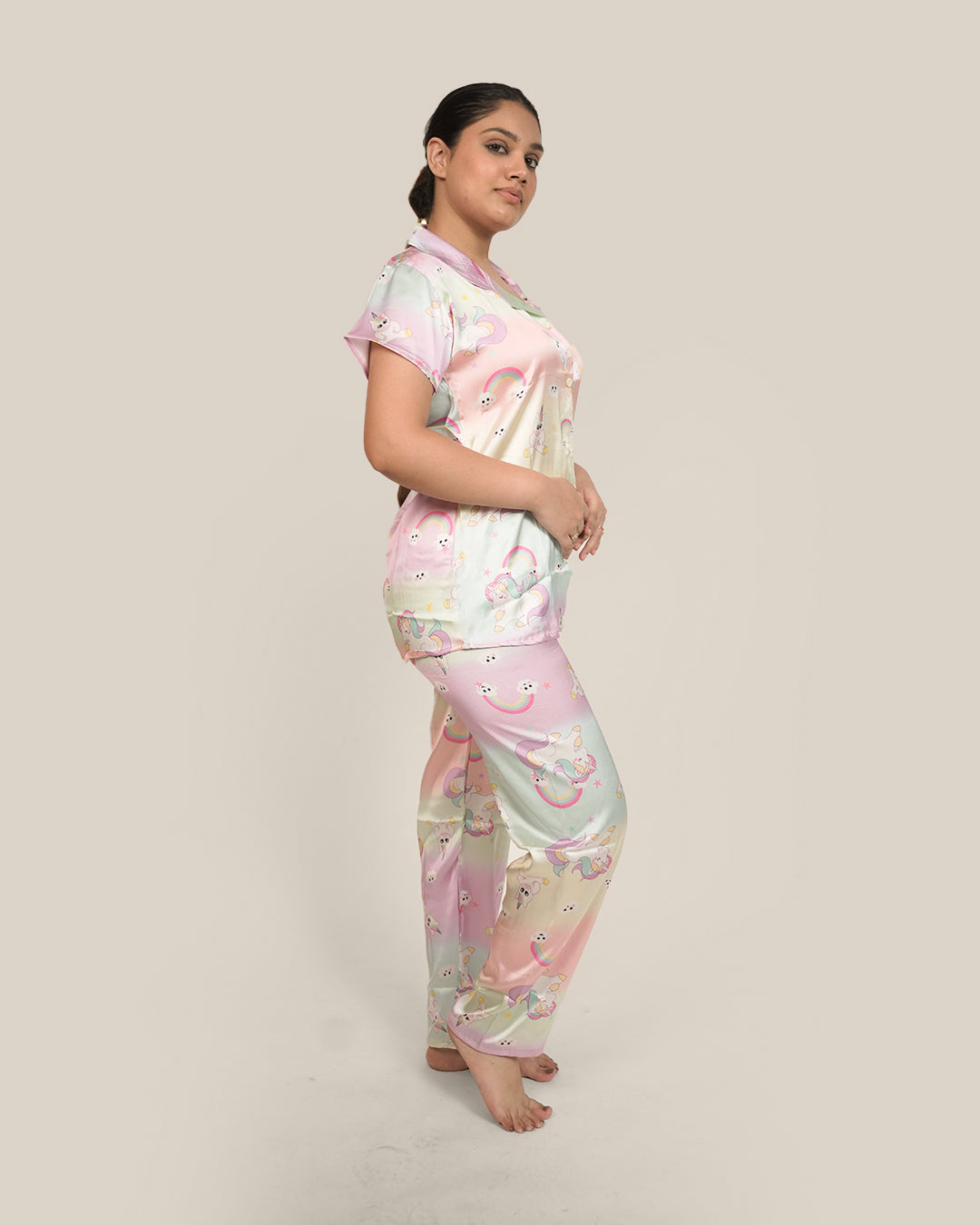 Sweet Dreams Japanese Satin PJ set - Set of 2