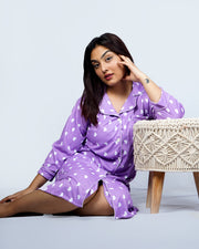 Lavender Crush NightTee – Set of 1 | Night time Essentials