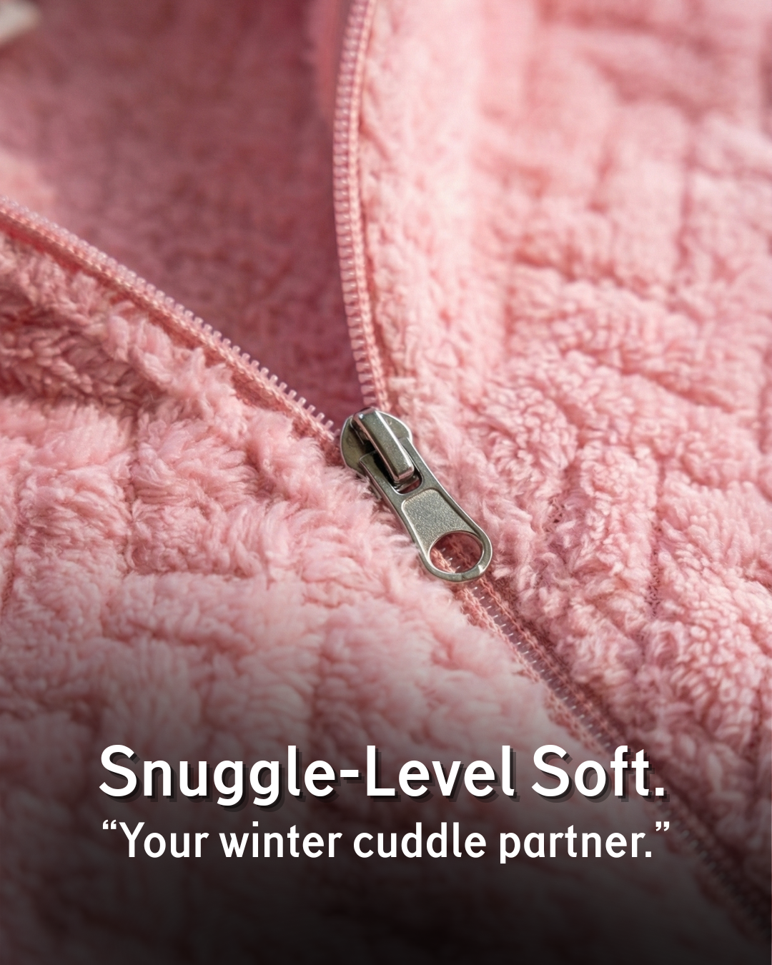 Plush Love Winter Nightsuit Blush Lavender Love - Premium Plush Night Suit