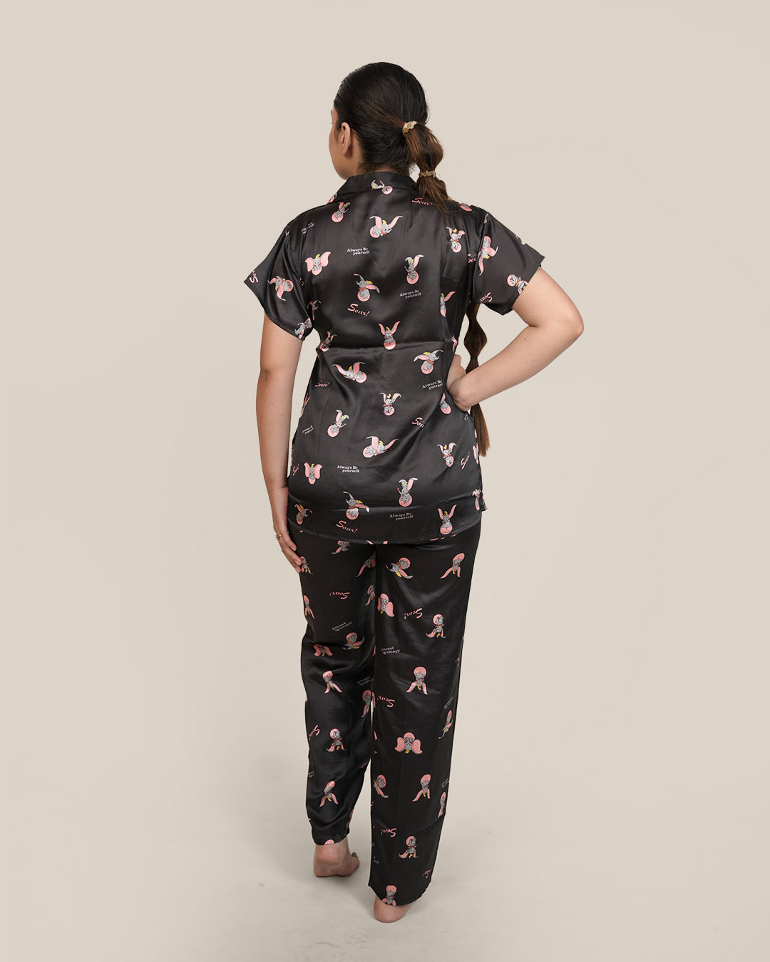 Baby Elephant Japanese Satin PJ set - Set of 2