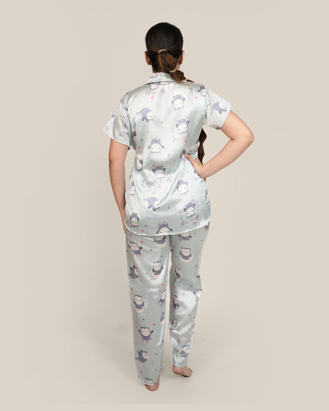 Cute Pingu Japanese Satin PJ set - Set of 2