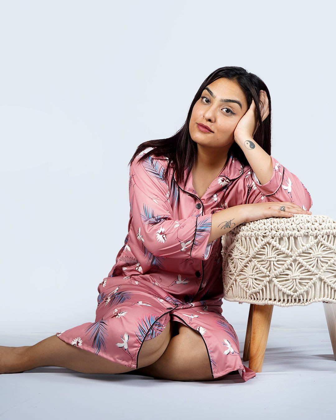 Dusty Glow NightTee – Set of 1 | Night time Essentials