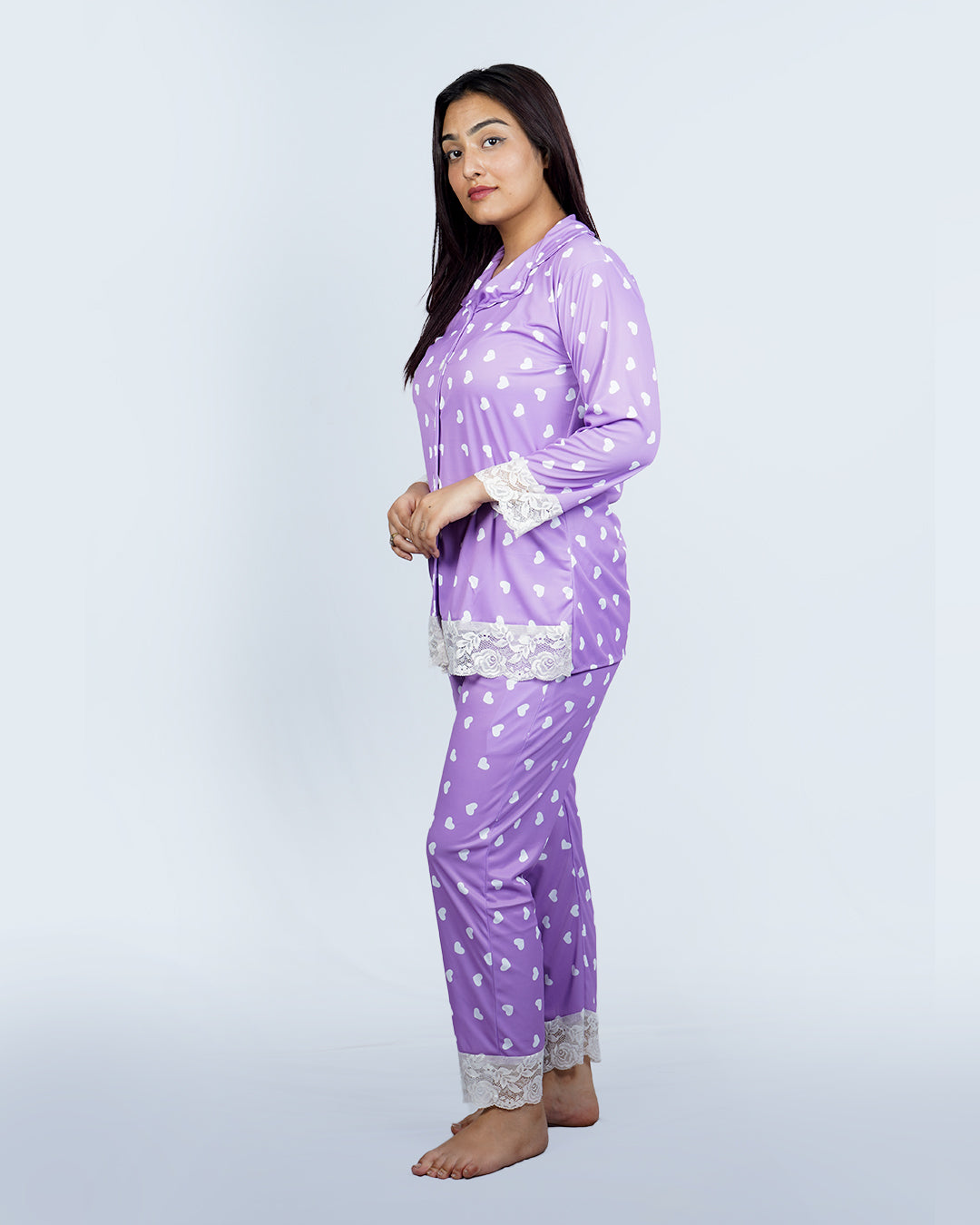 Lavender Love Luxe Night Suit – Set of 2 | Night time Essentials