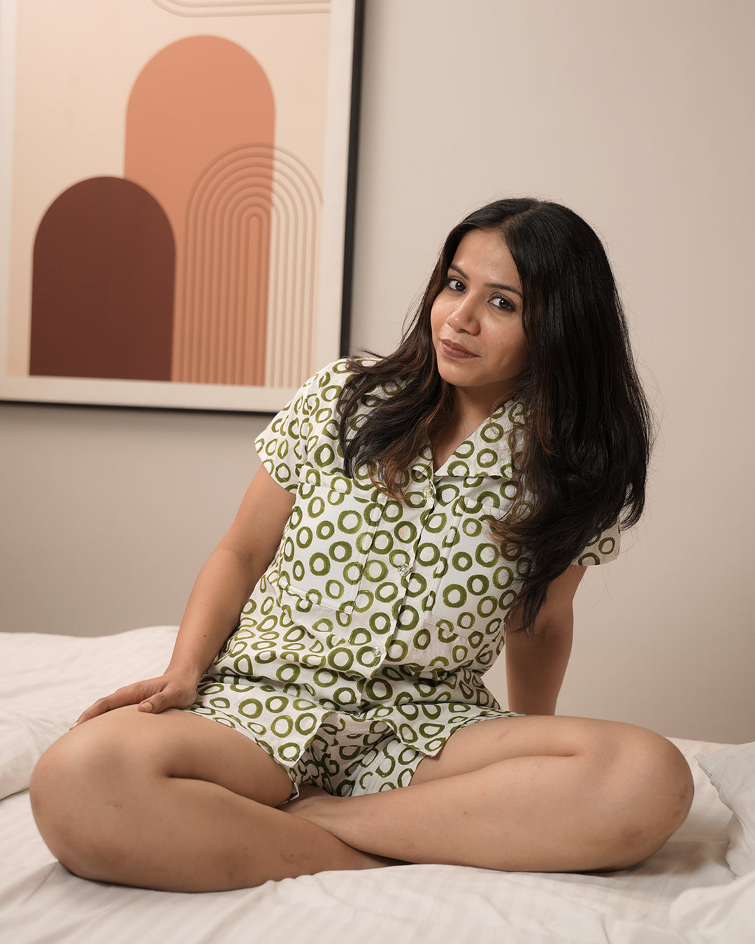 Green Haven Shorts | Bra-Free Nights